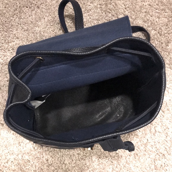 Hand Painted Faux Leather Bag with Adjustable Straps - Picture 4 of 5